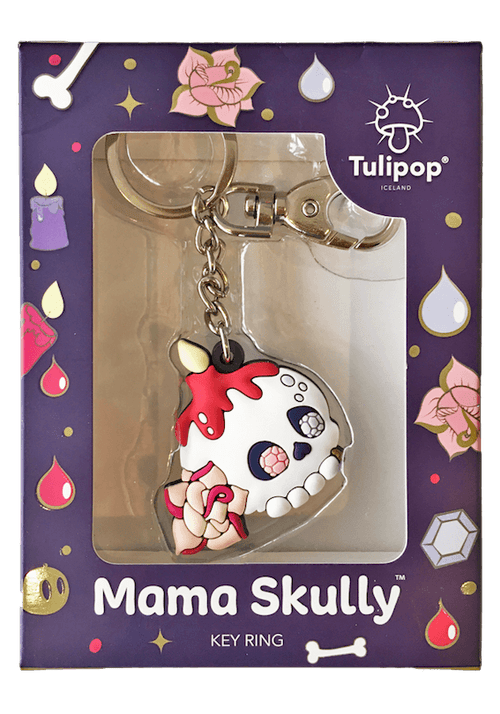 Mama Skully Key Ring